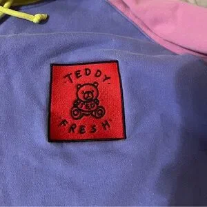 Teddy Fresh Shirts Teddy Fresh Iconic Color Block Hoodie